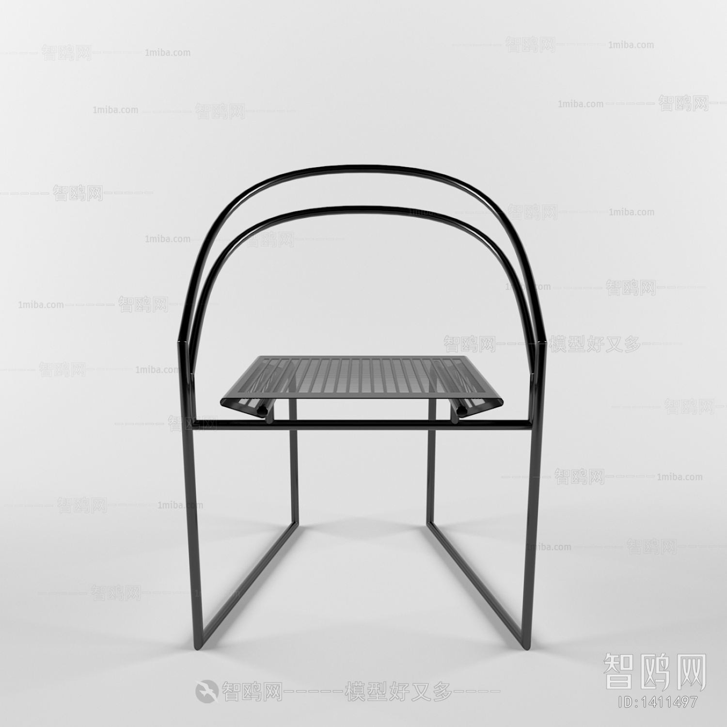 Modern Industrial Style Lounge Chair