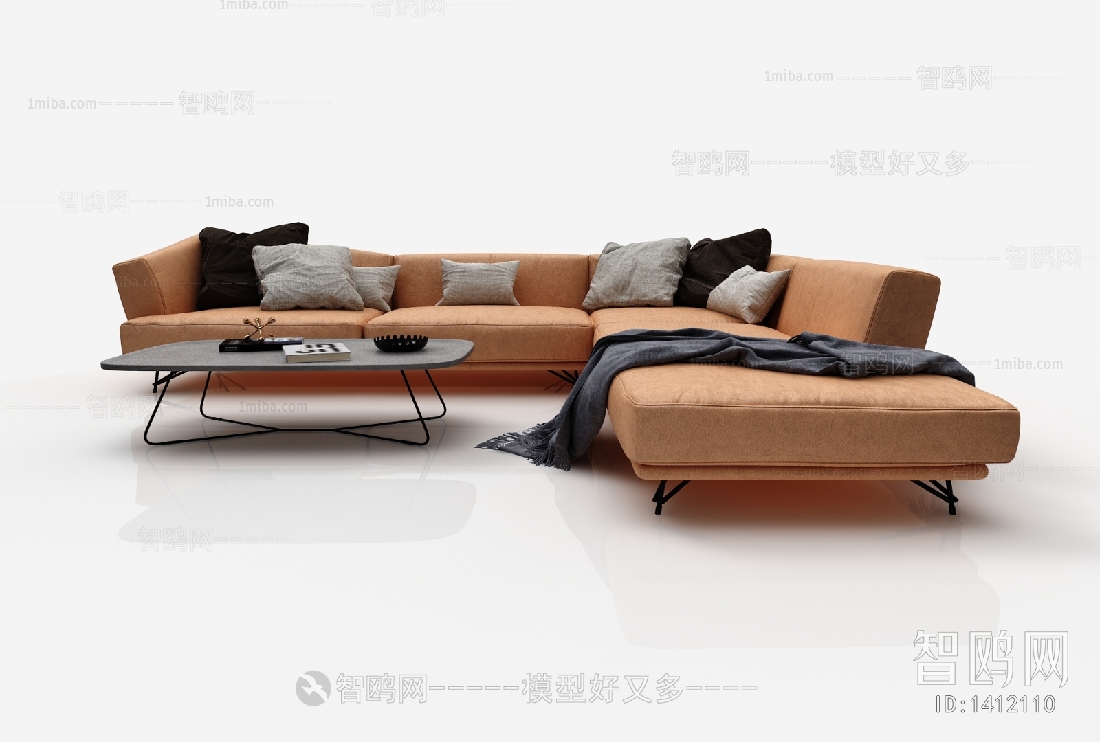 Modern Multi Person Sofa