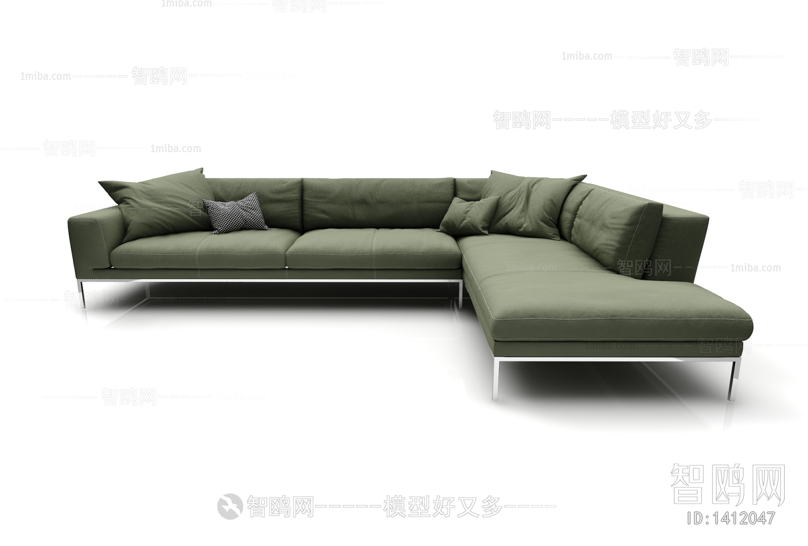 Modern Multi Person Sofa