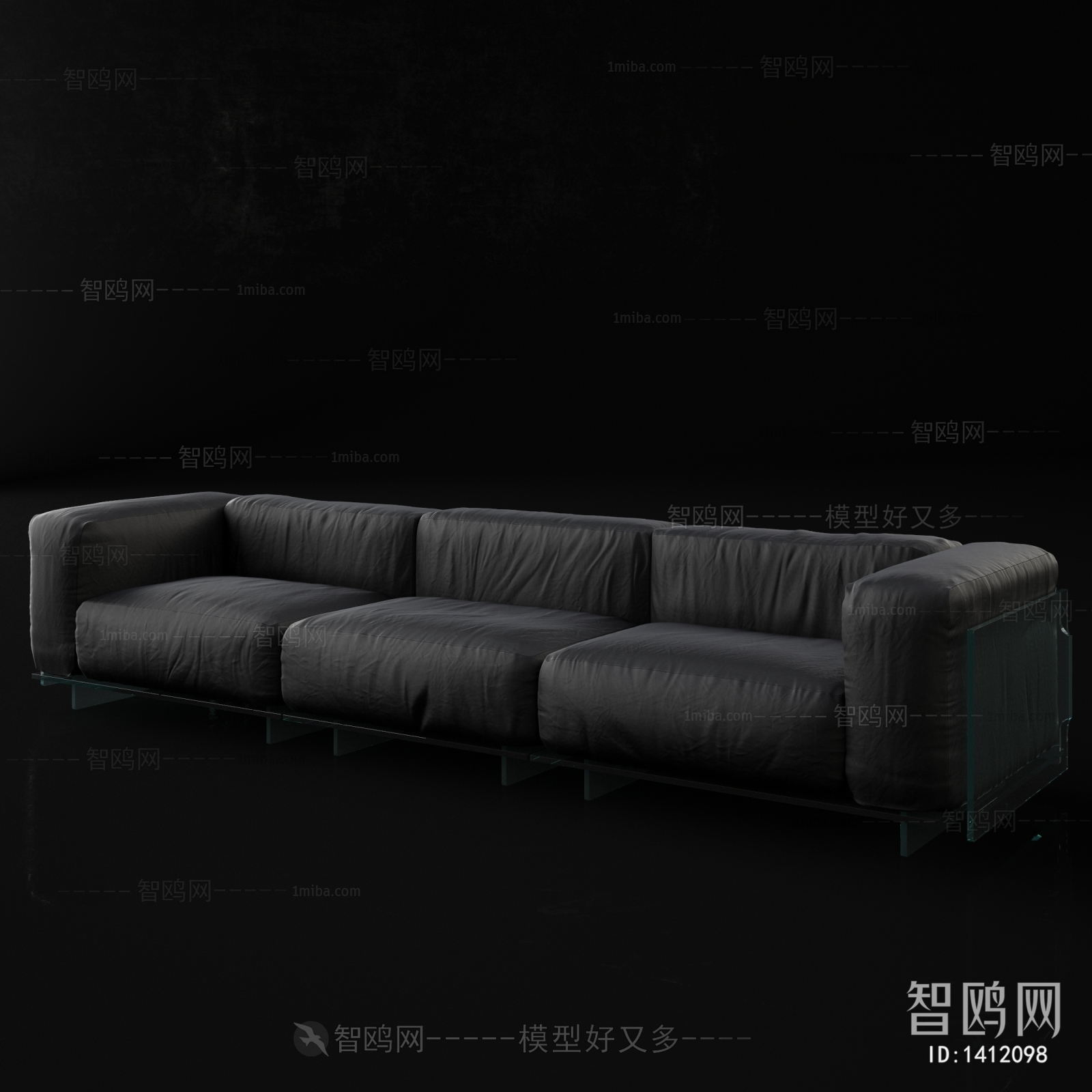 Modern Three-seat Sofa