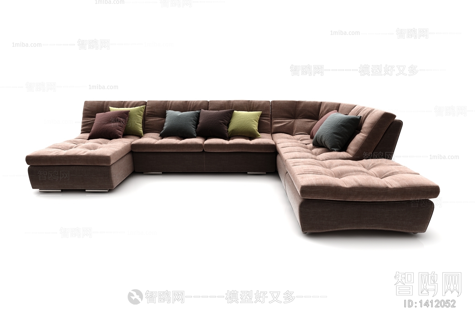 Modern Multi Person Sofa