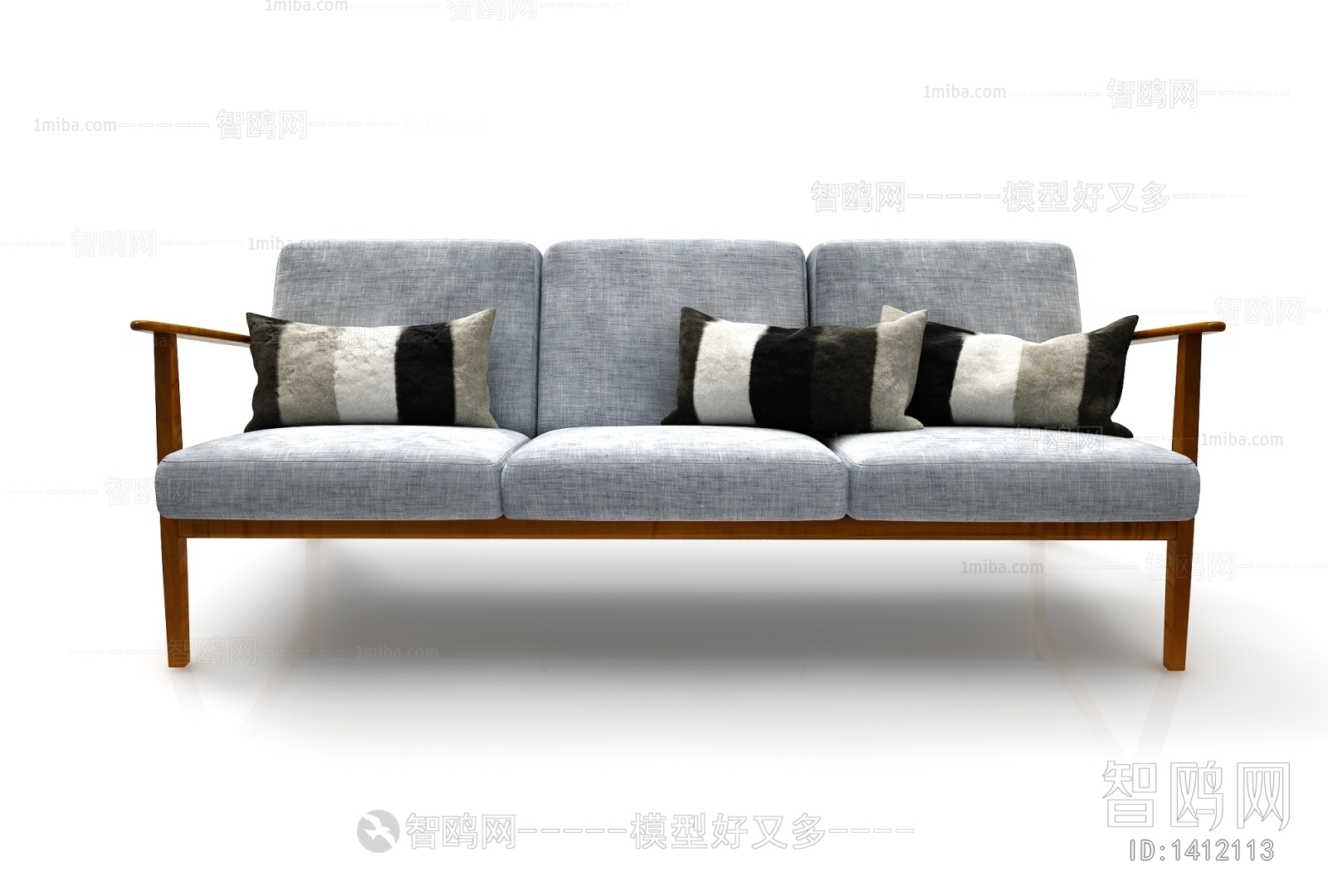 Modern Three-seat Sofa