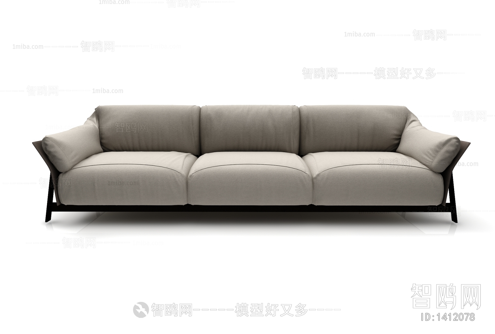 Modern Three-seat Sofa