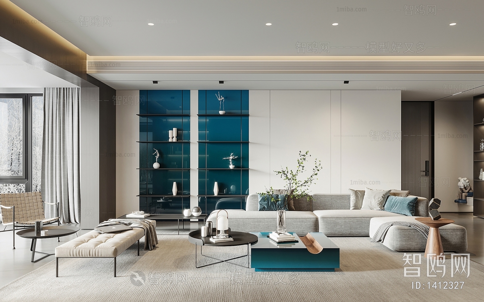 Modern A Living Room