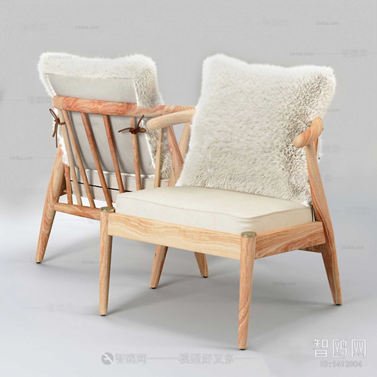 Nordic Style Lounge Chair