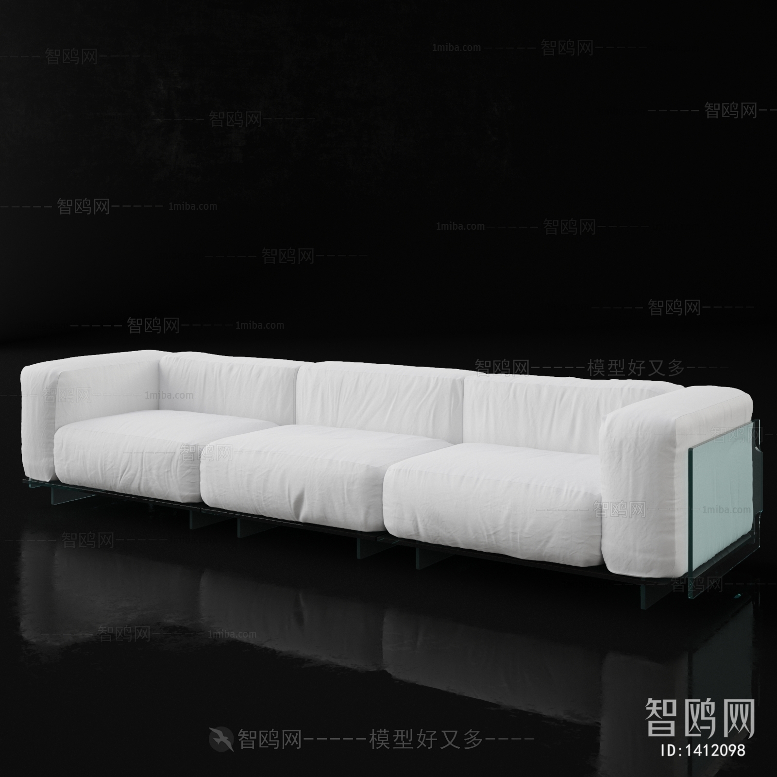 Modern Three-seat Sofa