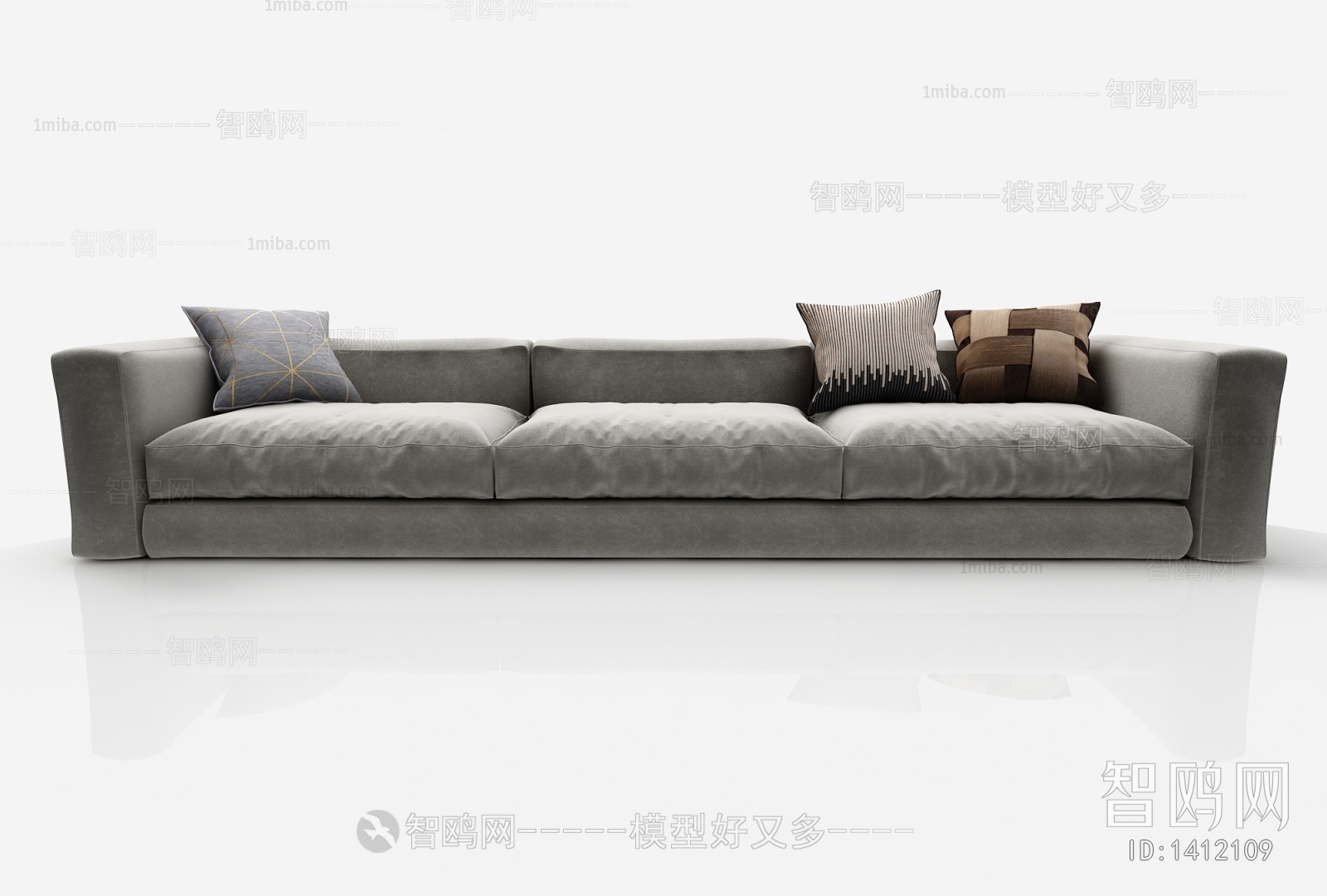 Modern Three-seat Sofa