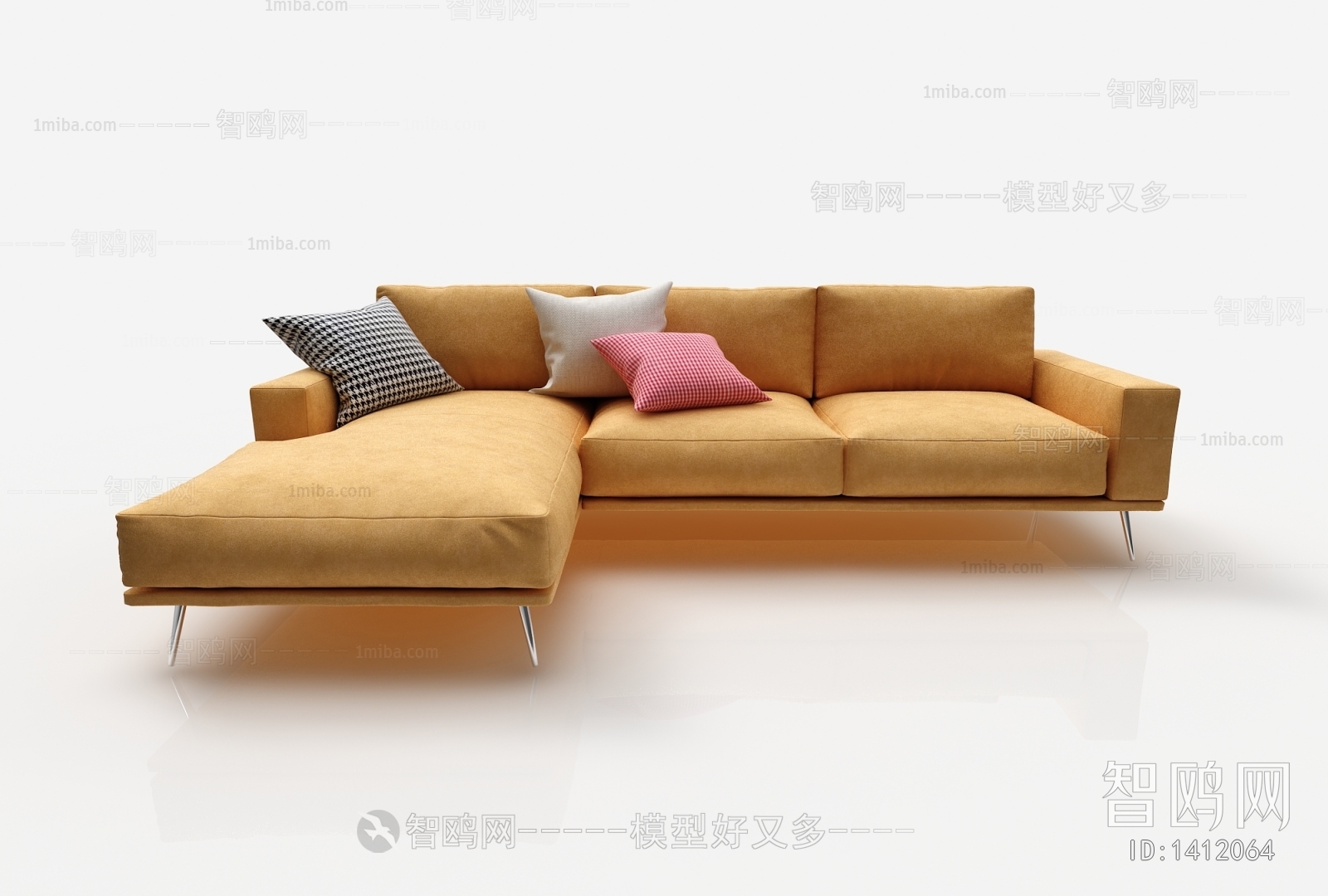 Modern Multi Person Sofa