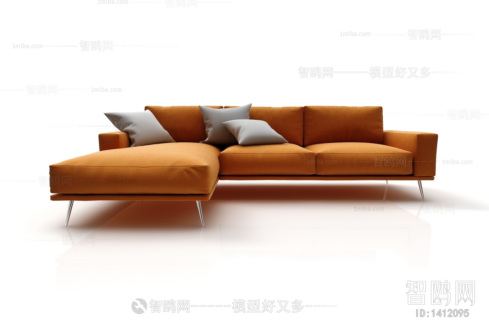 Modern Multi Person Sofa