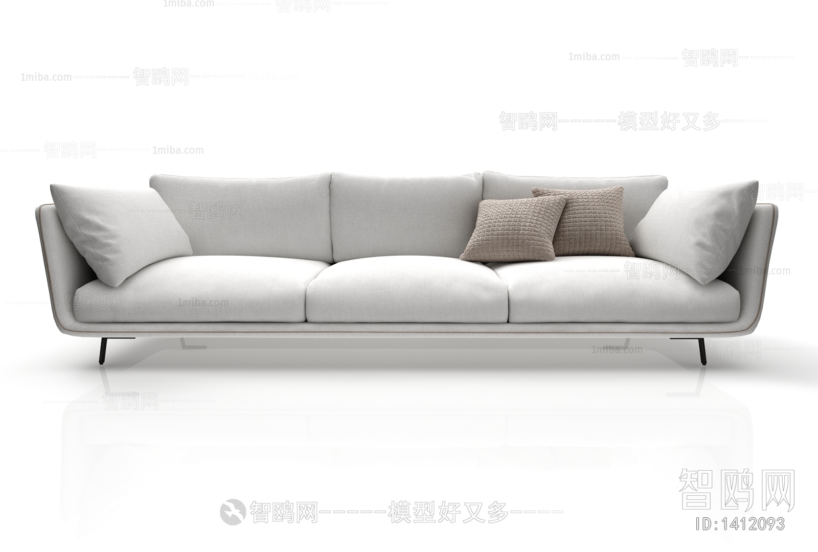 Modern Three-seat Sofa