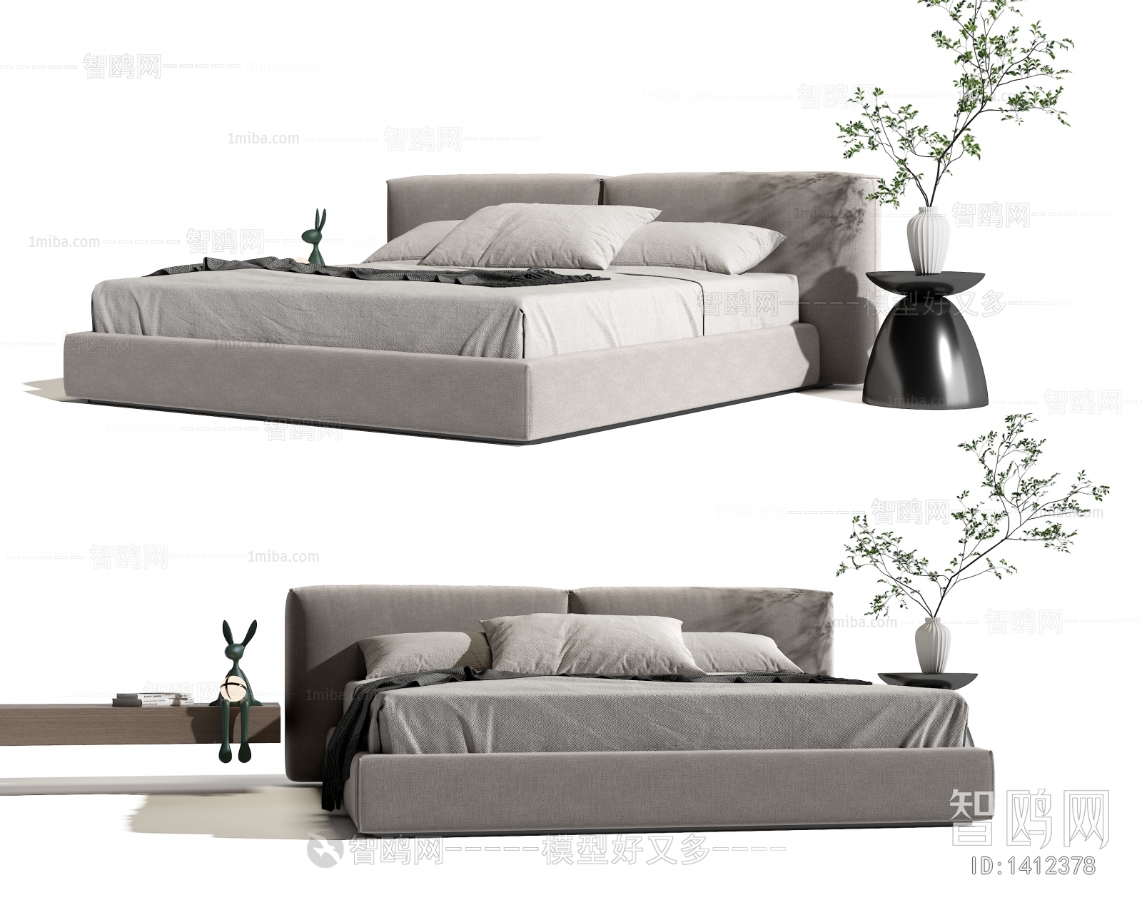 Modern Double Bed