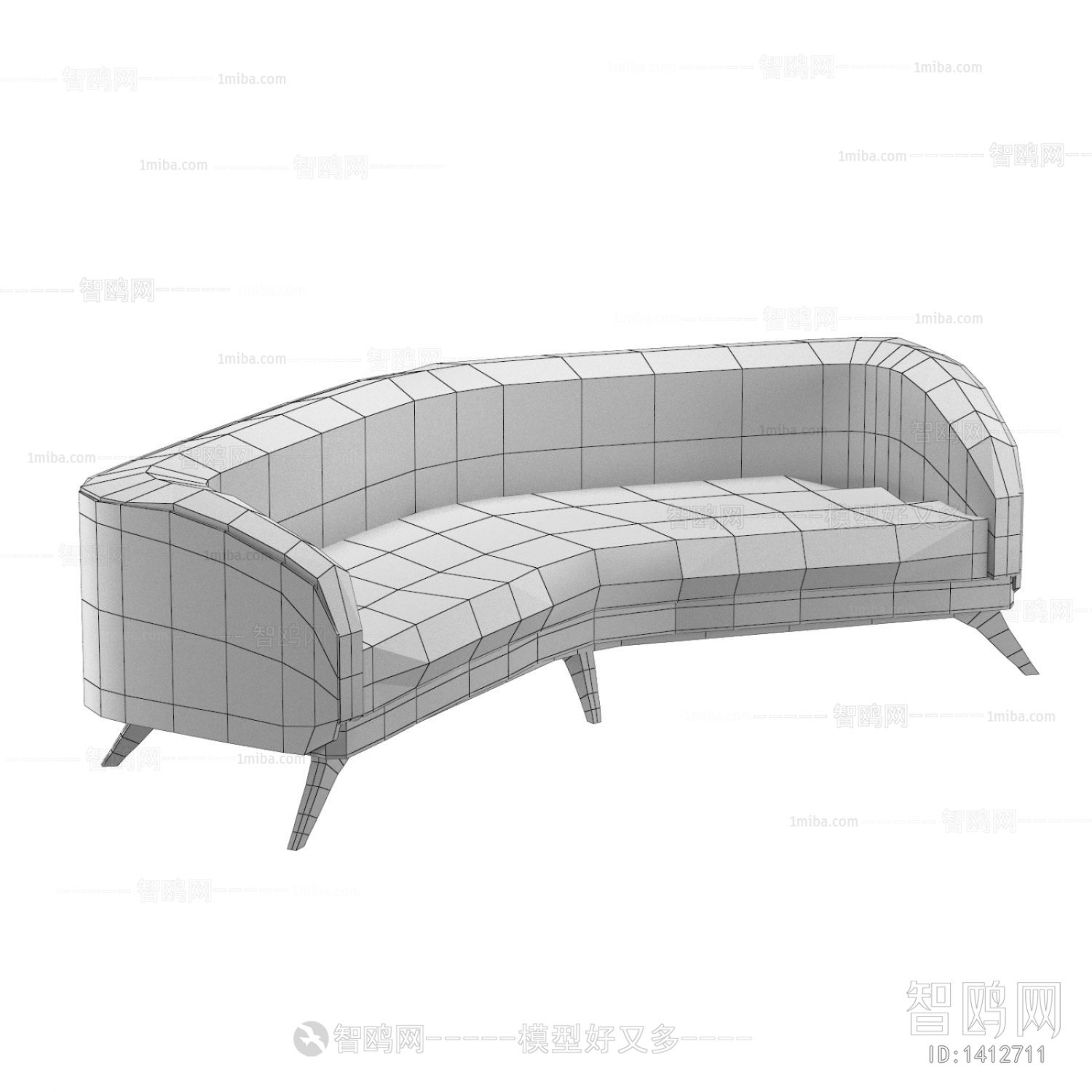 Modern Multi Person Sofa