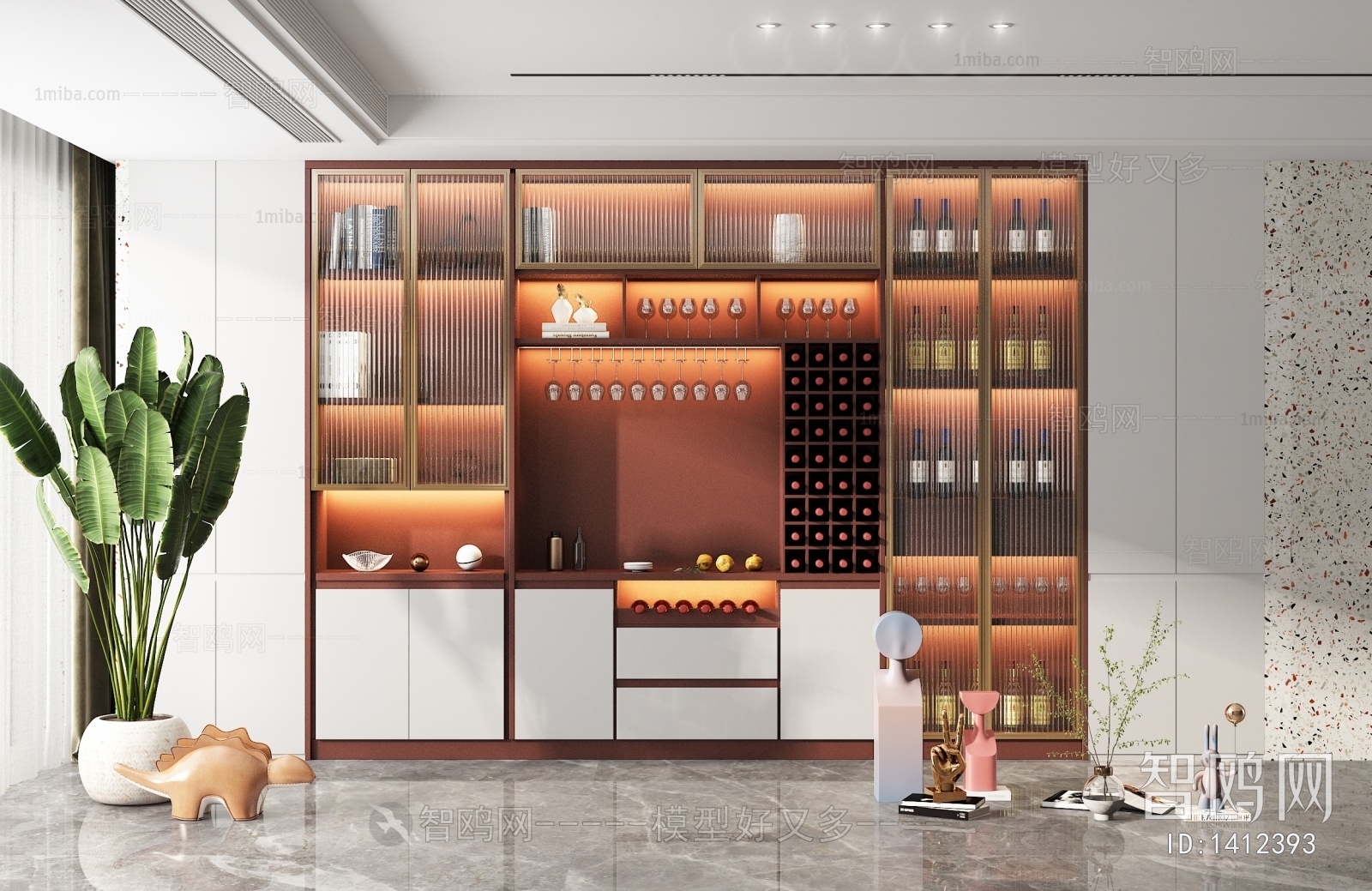 Modern Wine Cabinet