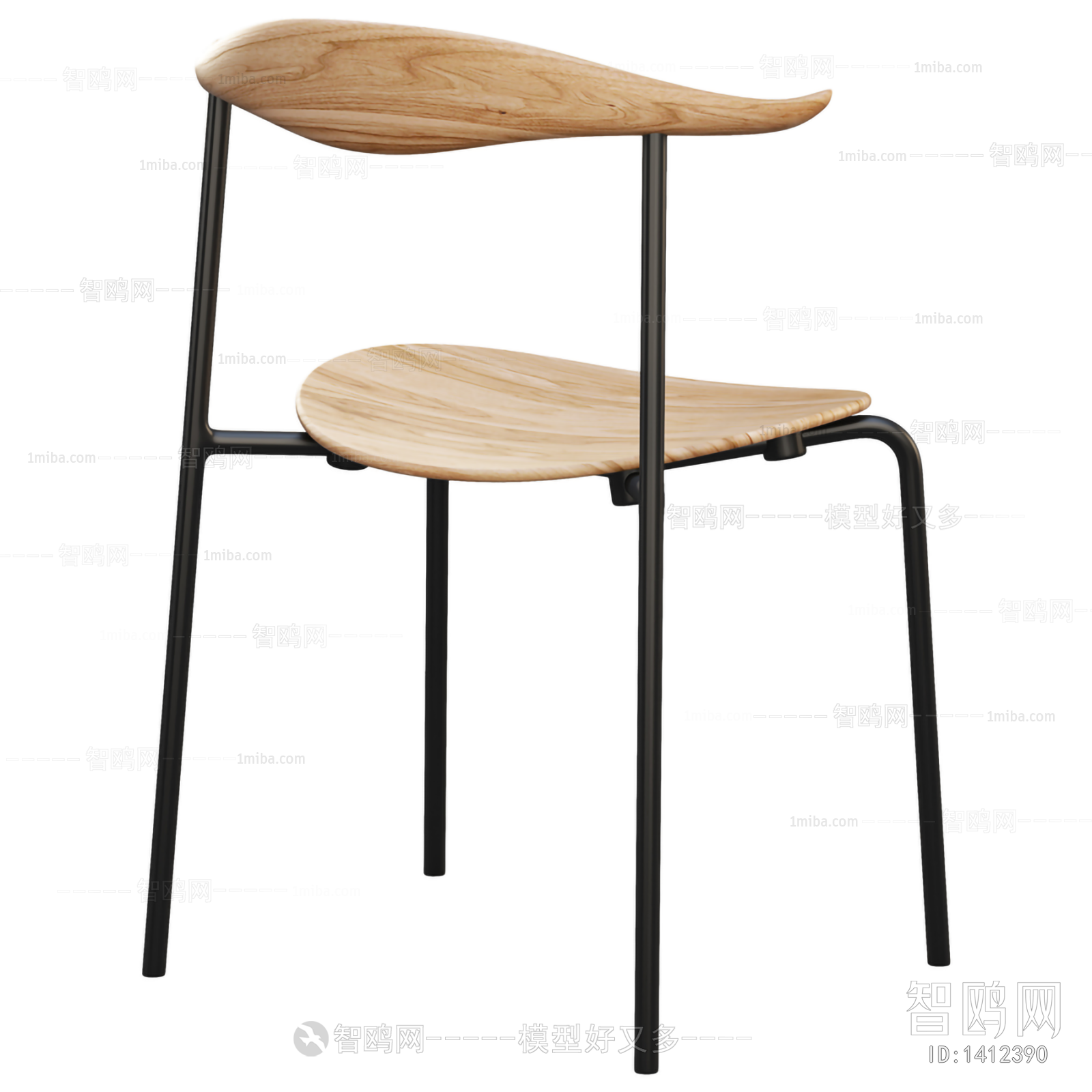 Nordic Style Single Chair