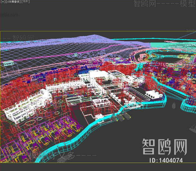 Modern Architectural Bird's-eye View Planning