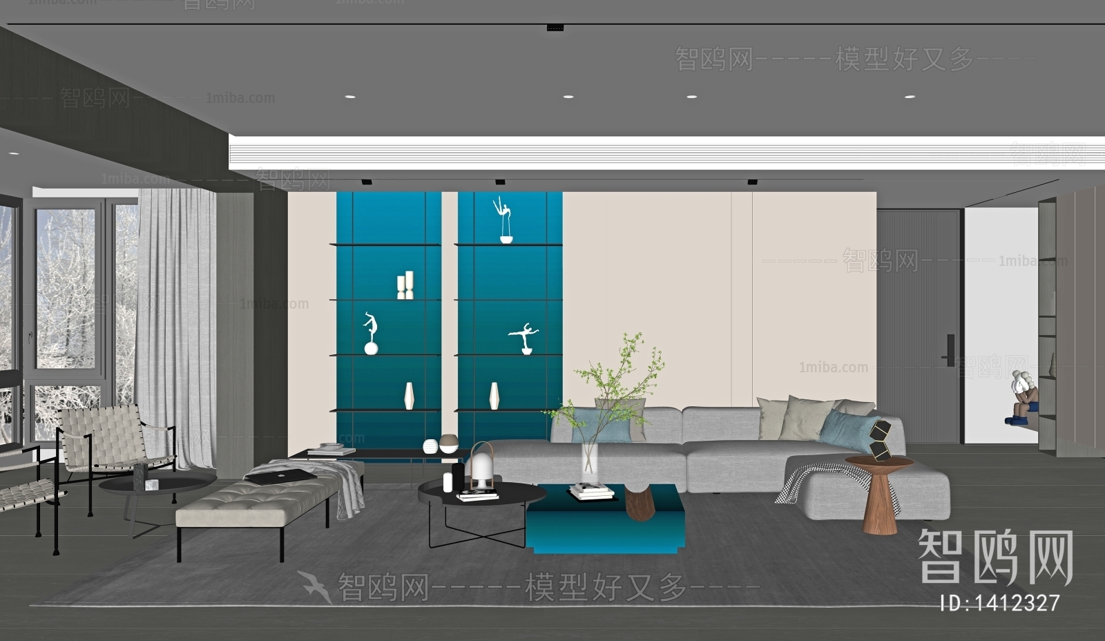 Modern A Living Room