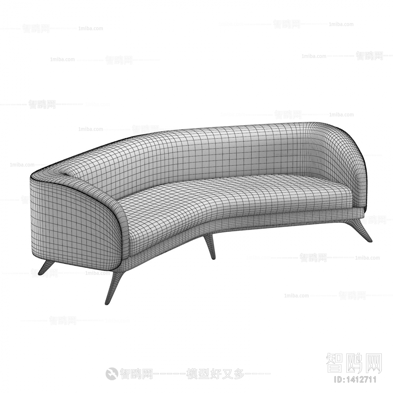 Modern Multi Person Sofa