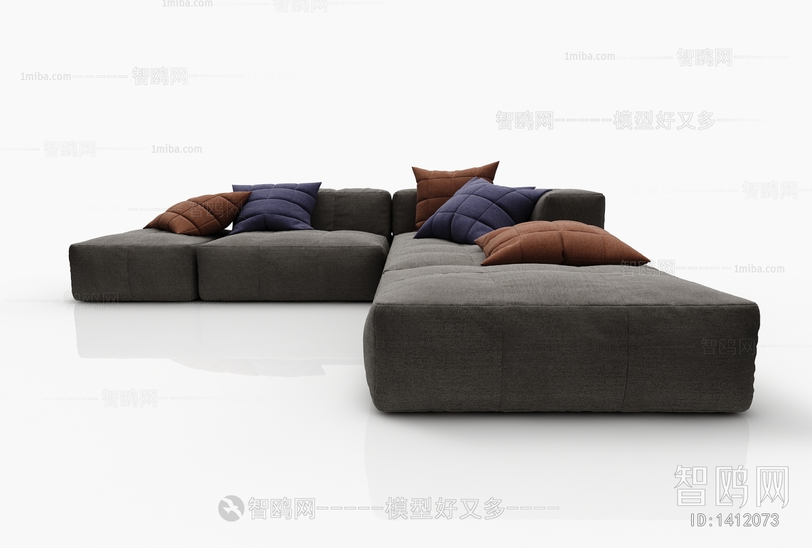 Modern Multi Person Sofa