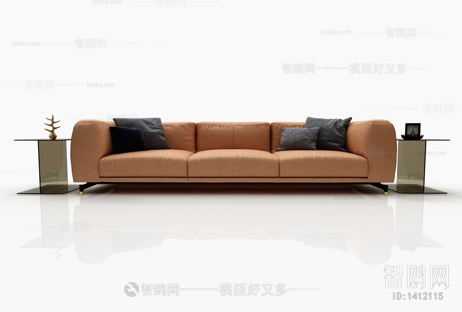 Modern Three-seat Sofa