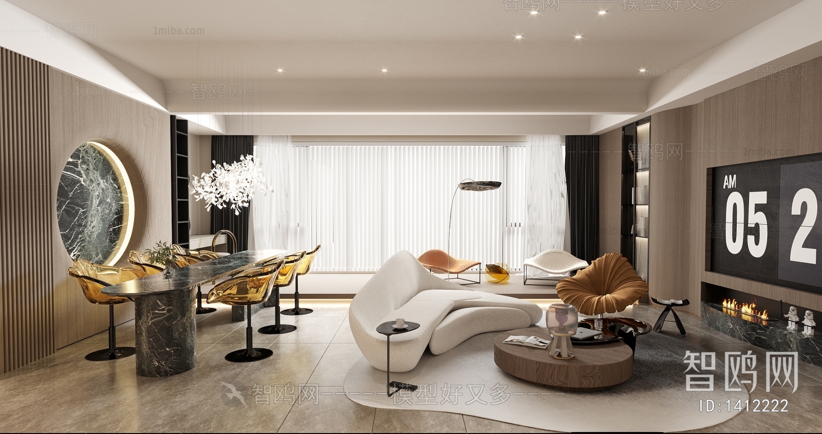 Modern A Living Room