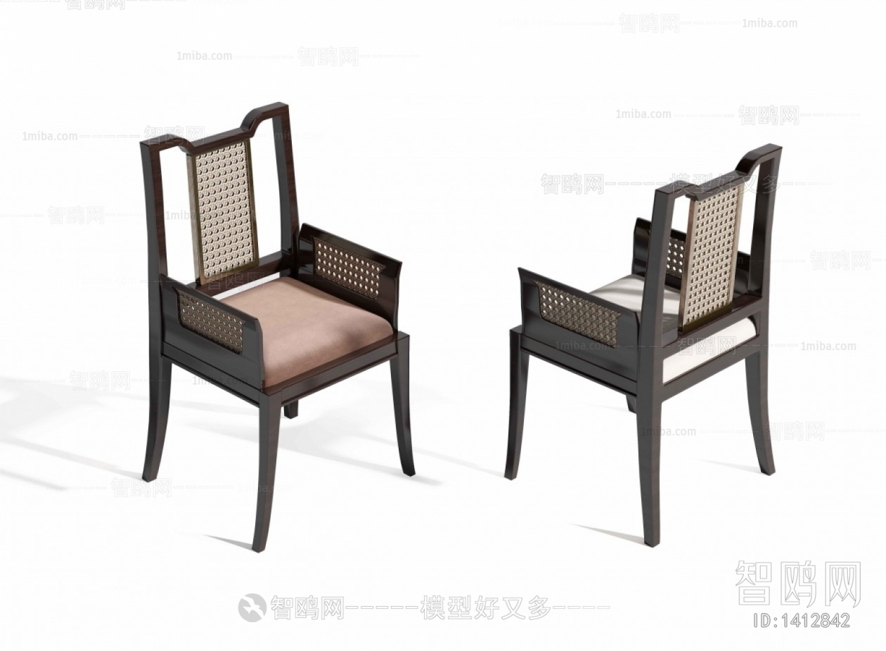 New Chinese Style Single Chair