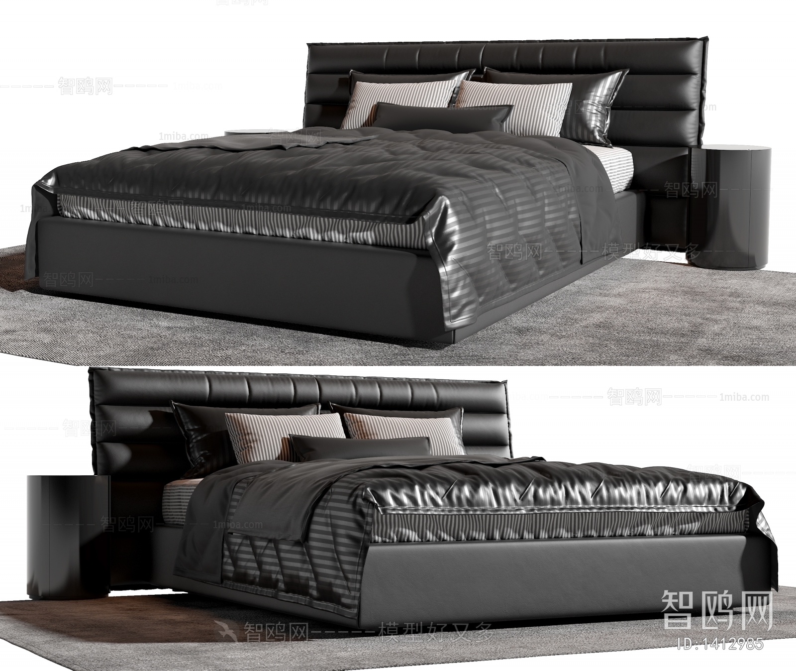 Modern Double Bed