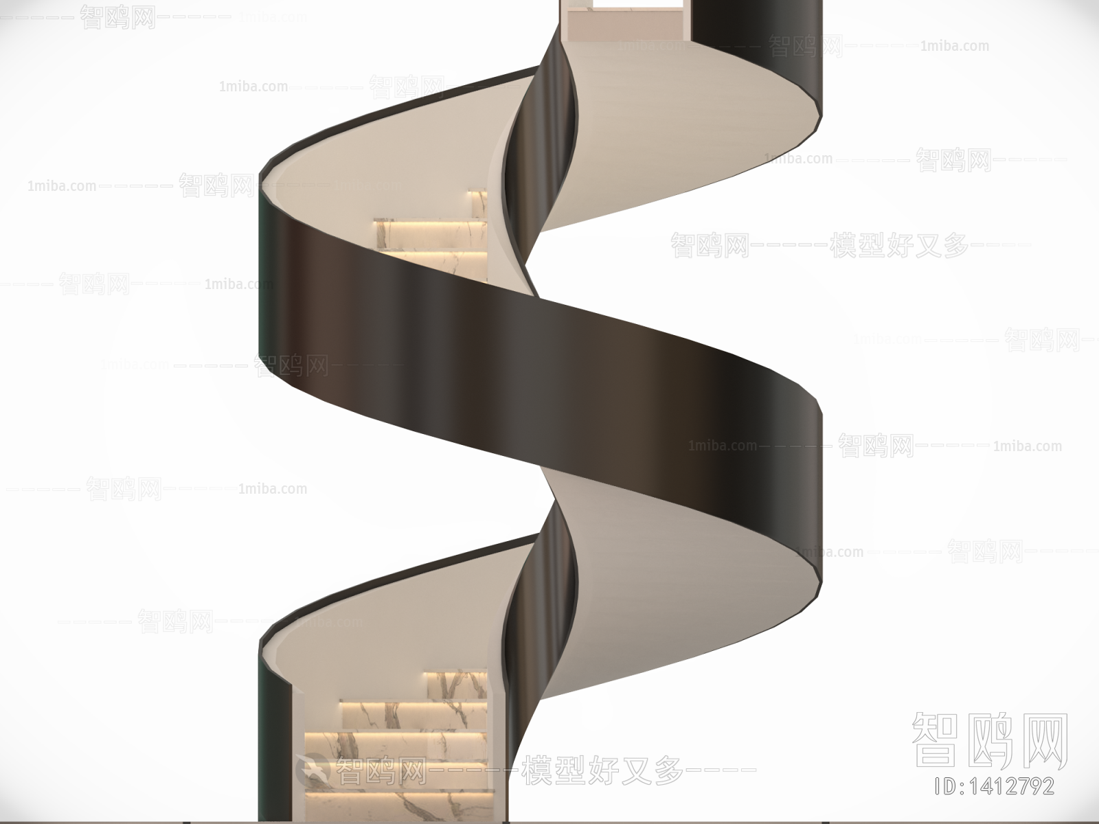 Modern Rotating Staircase