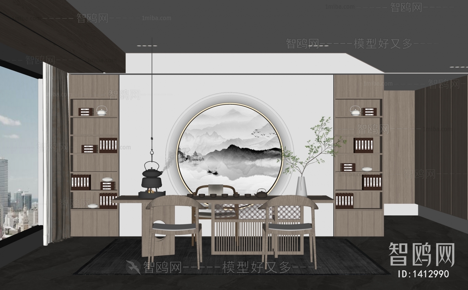 New Chinese Style Tea House