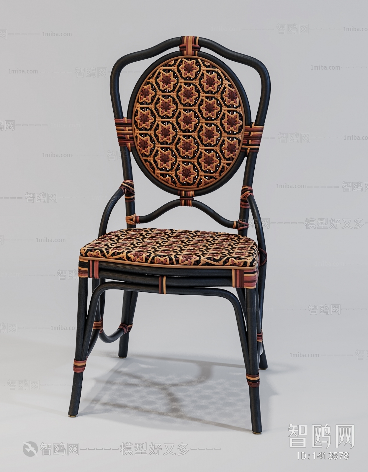 Southeast Asian Style Lounge Chair