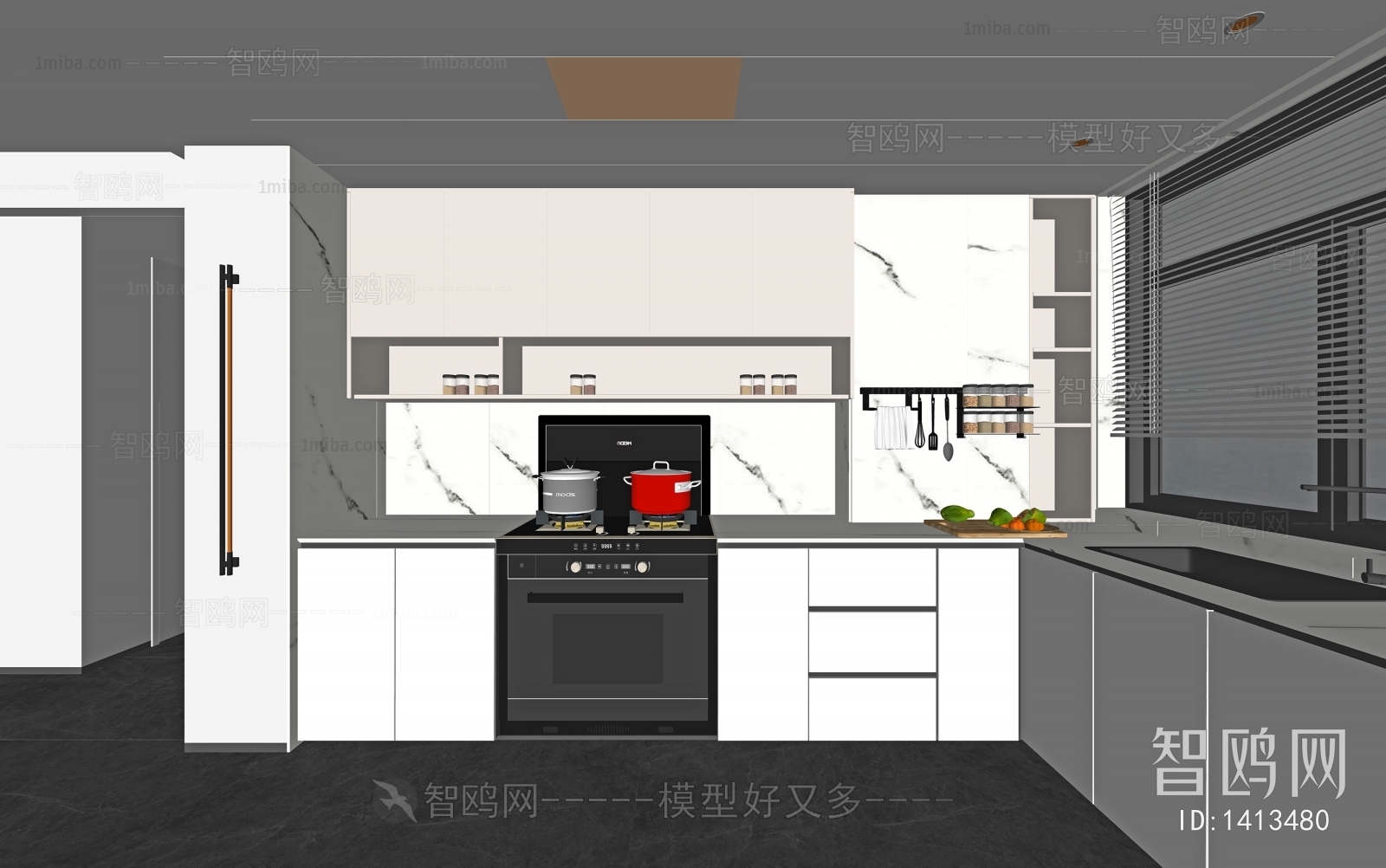 Modern The Kitchen