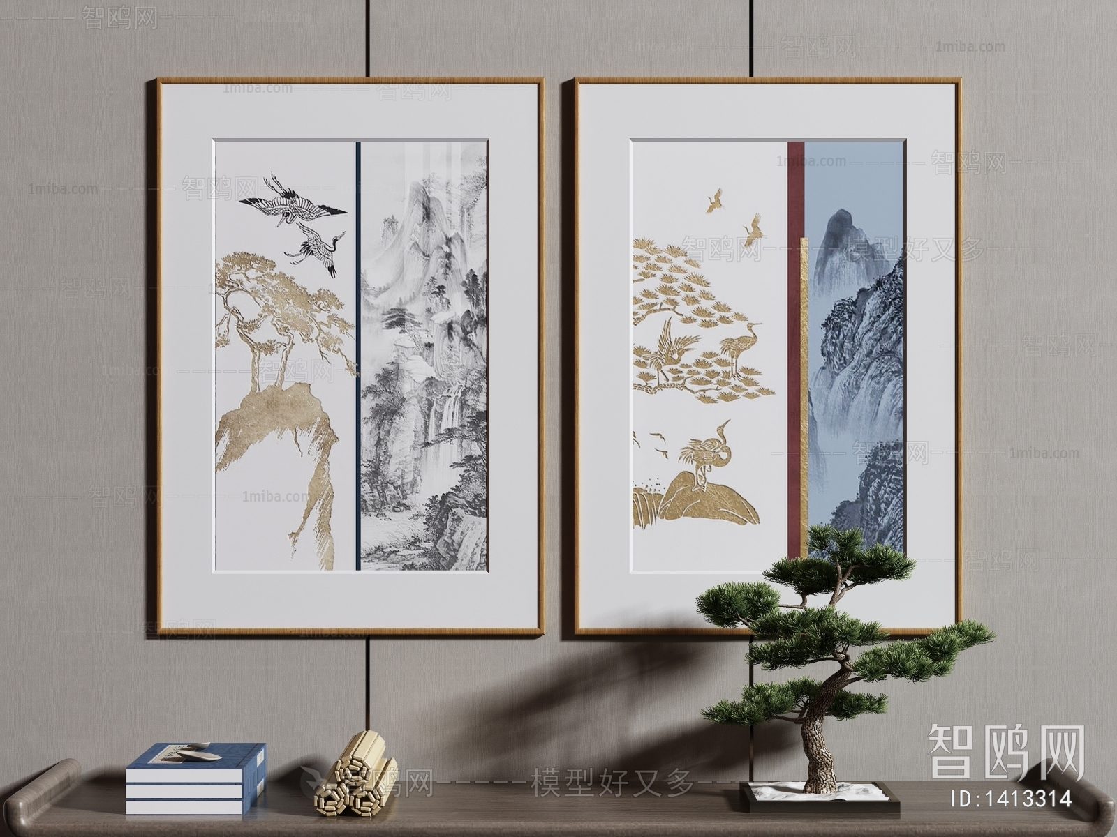 New Chinese Style Painting