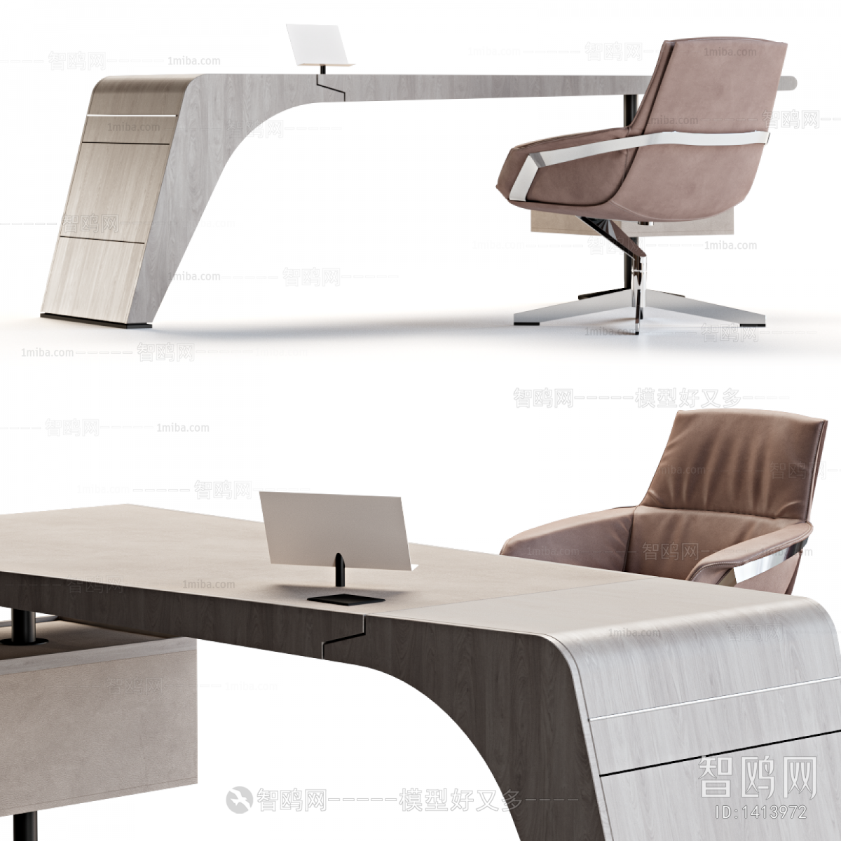 Modern Computer Desk And Chair