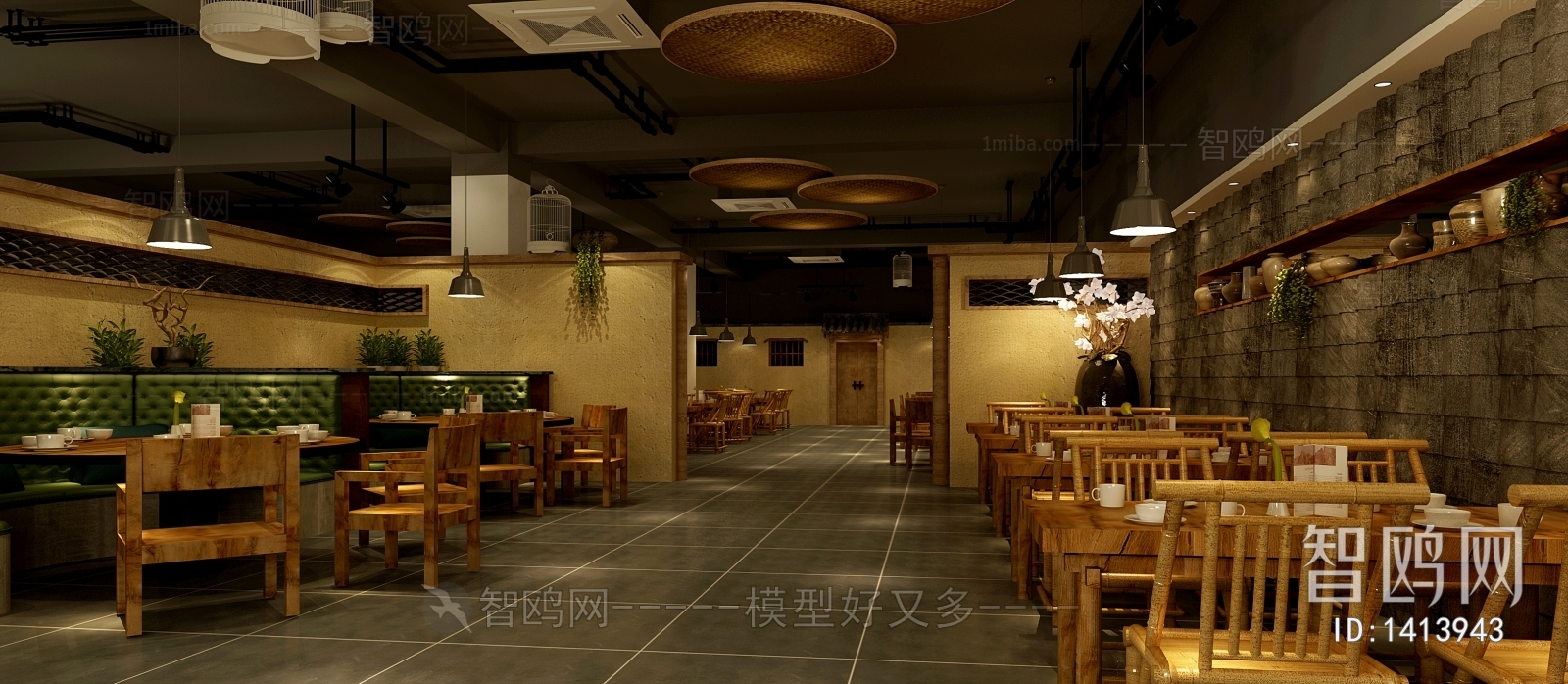 New Chinese Style Catering Space