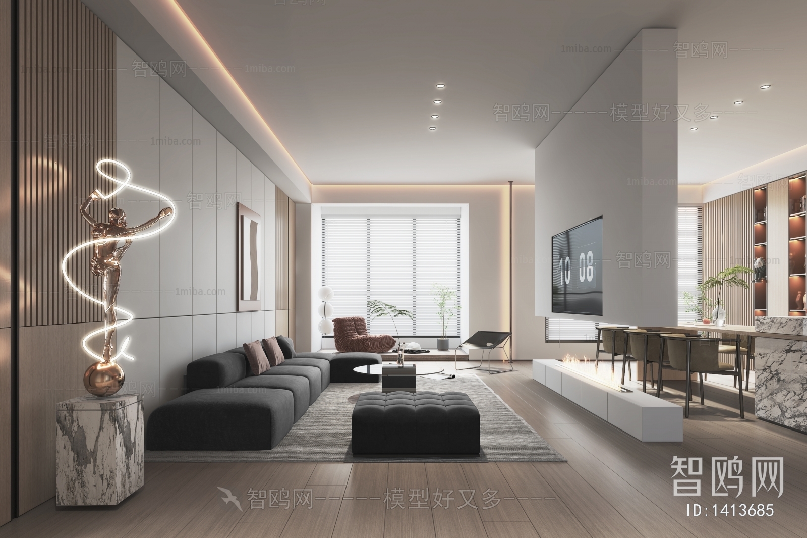 Modern A Living Room