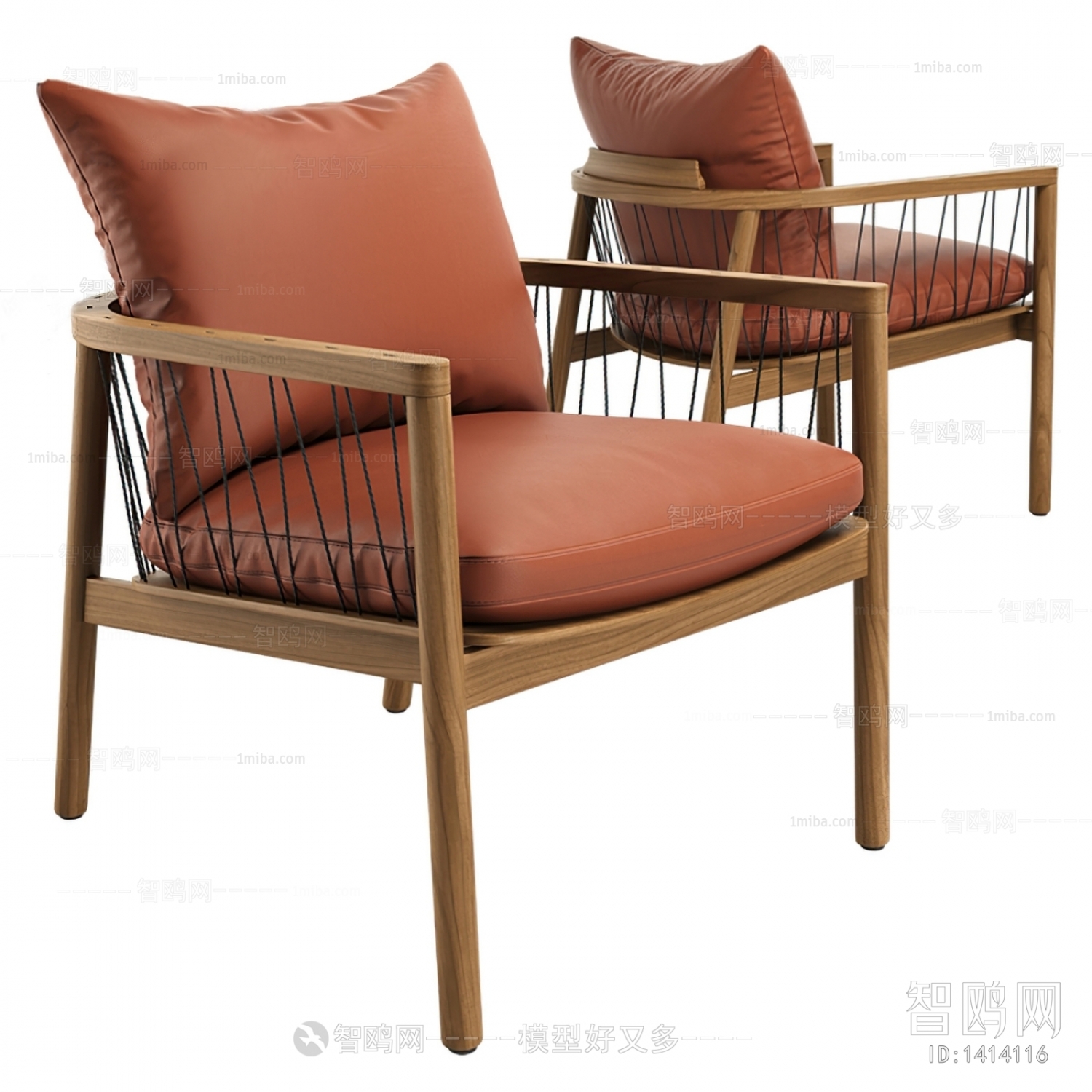 Nordic Style Lounge Chair