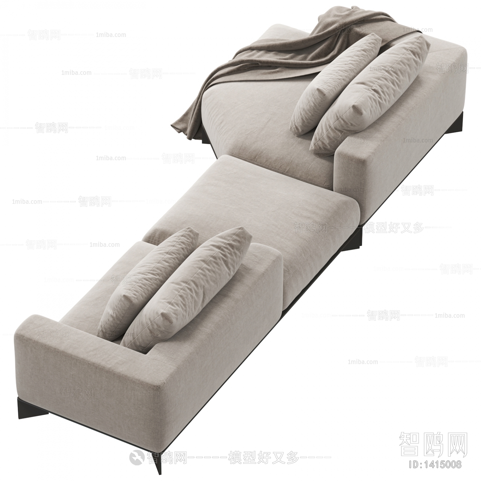 Modern Multi Person Sofa