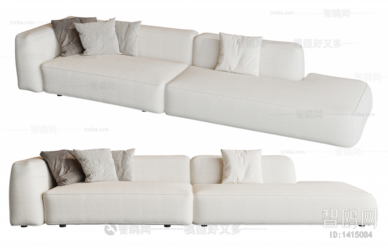 Modern Multi Person Sofa