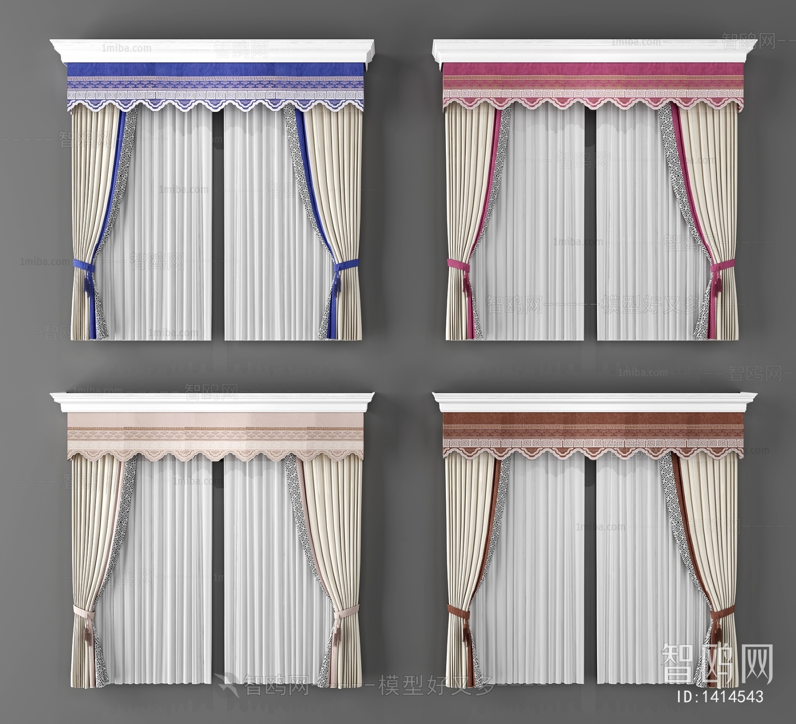 New Chinese Style The Curtain