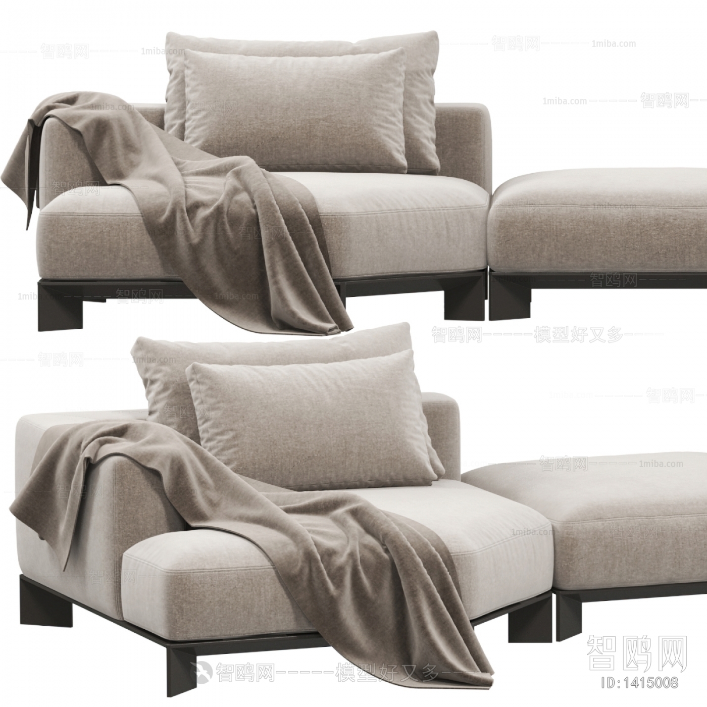 Modern Multi Person Sofa