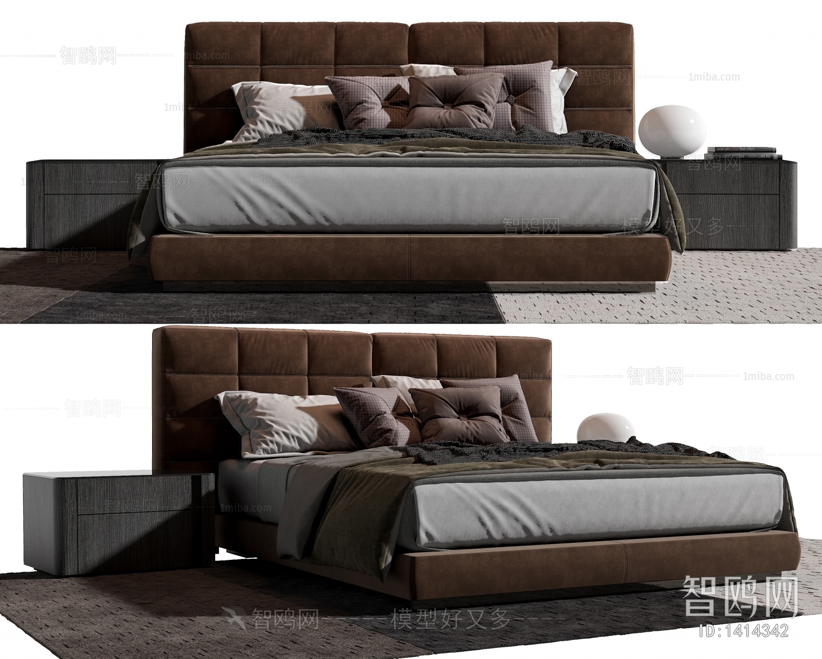 Modern Double Bed