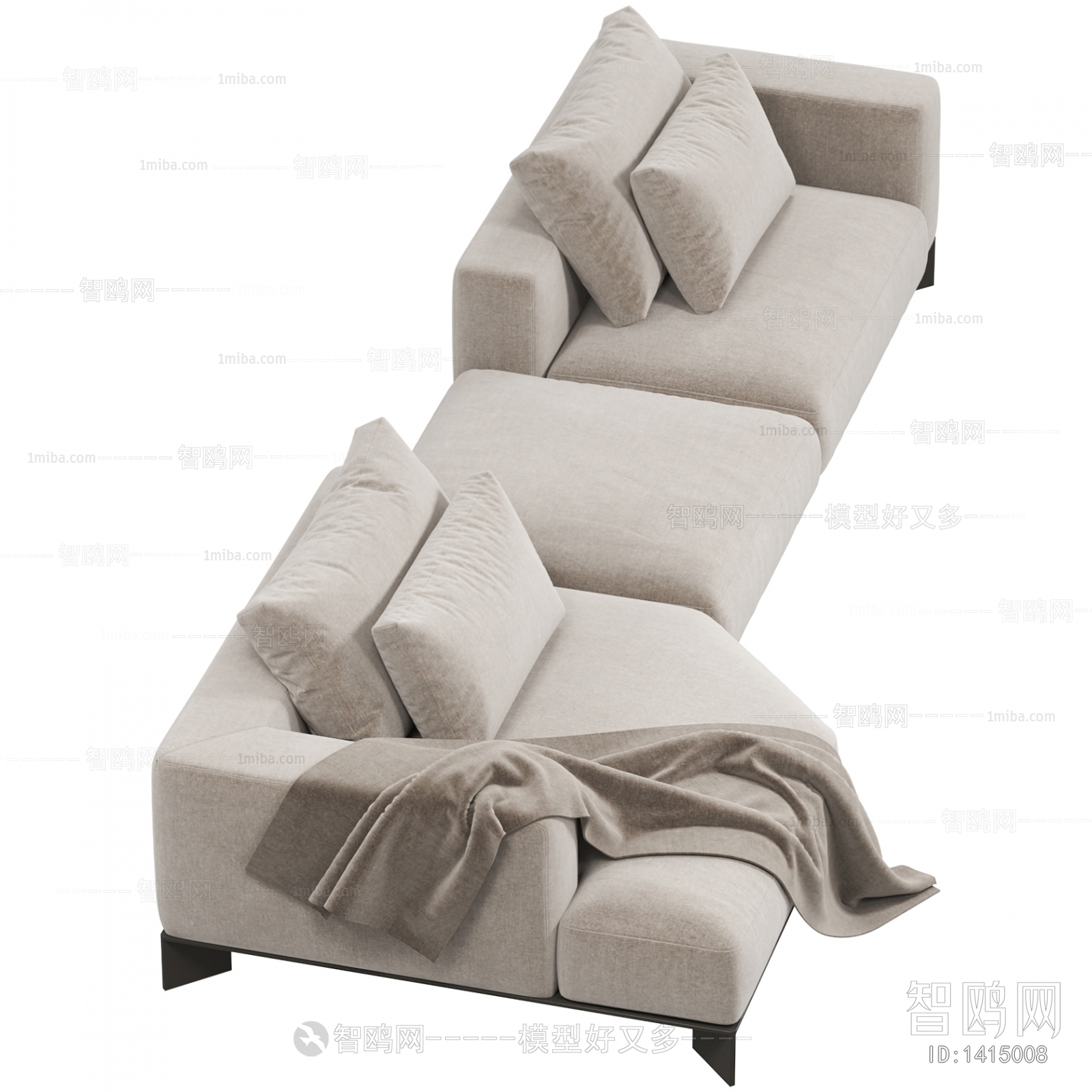 Modern Multi Person Sofa