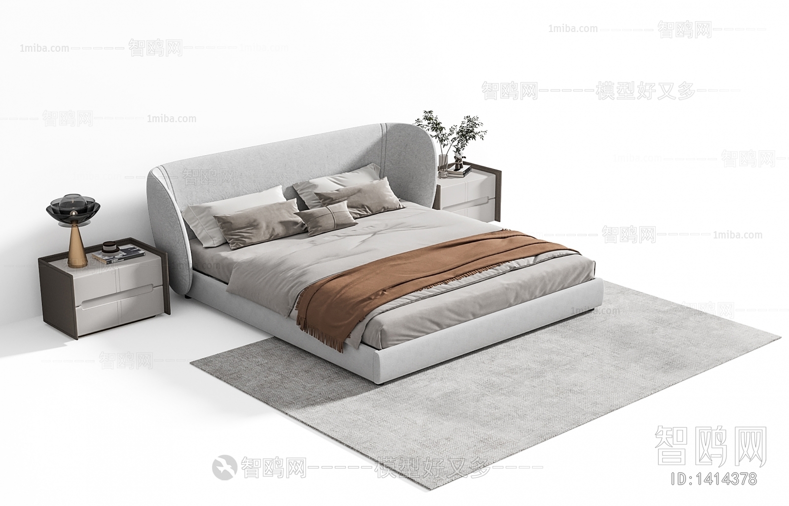 Modern Double Bed