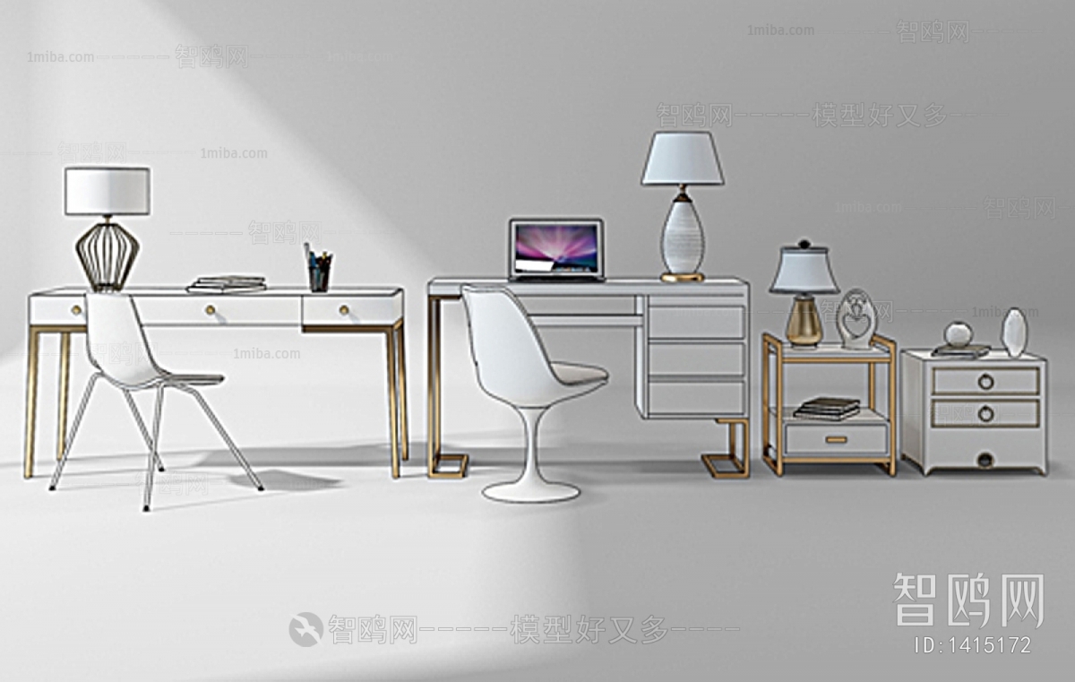 Modern Computer Desk And Chair