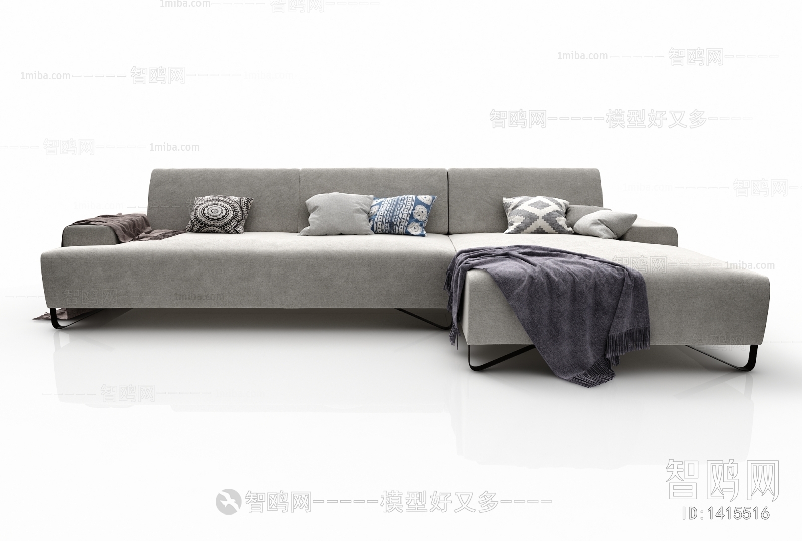 Modern Multi Person Sofa