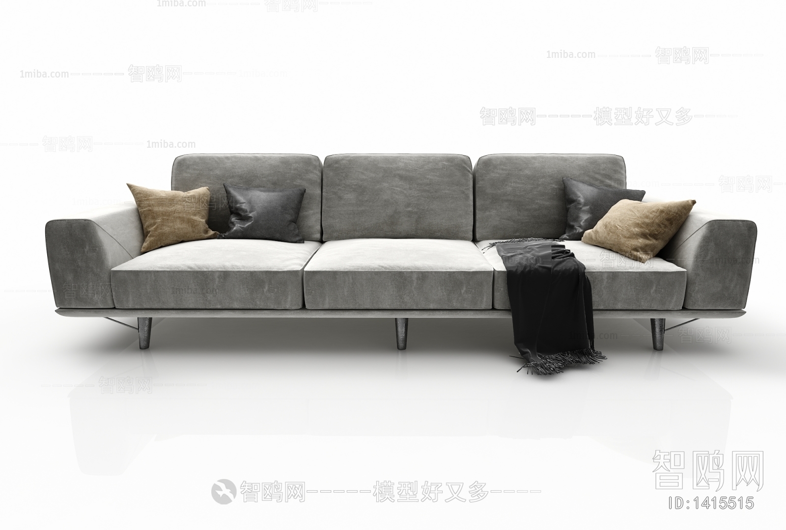 Modern Three-seat Sofa