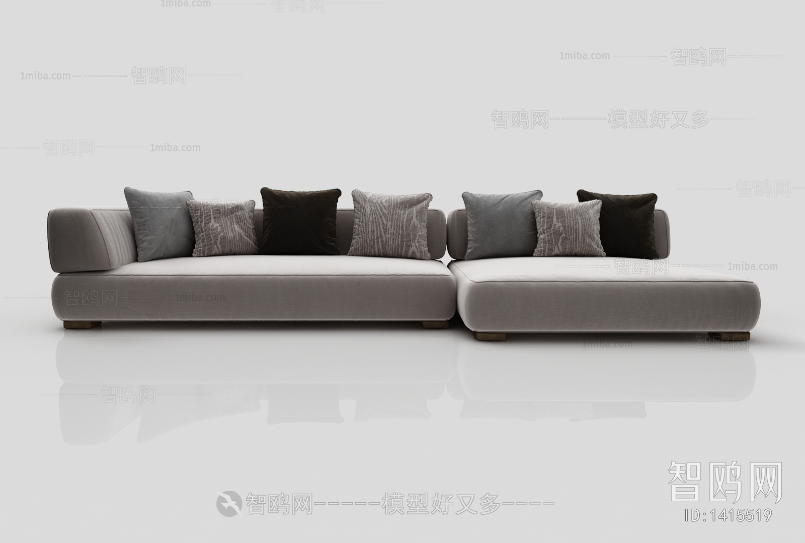 Modern Multi Person Sofa