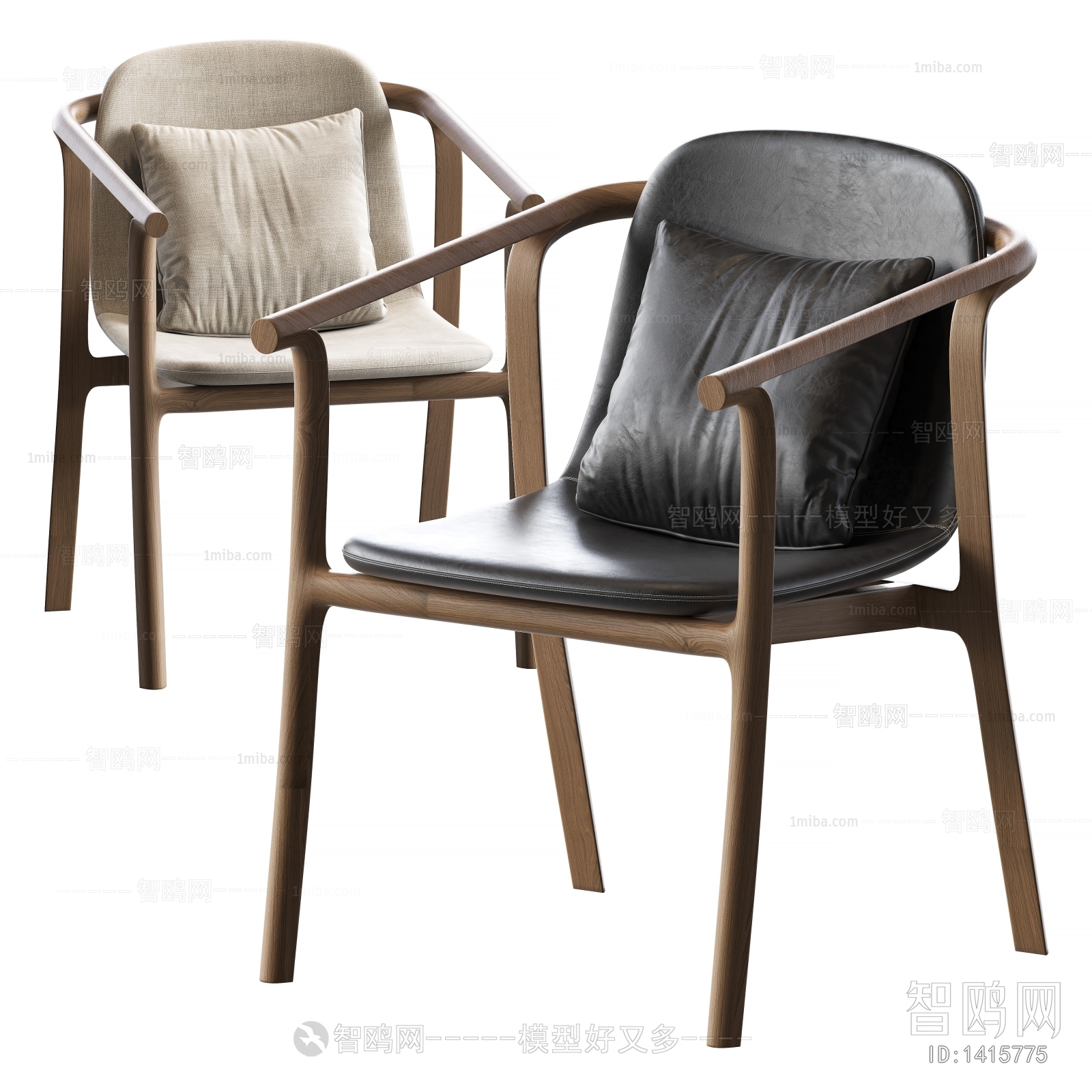 Nordic Style Single Chair