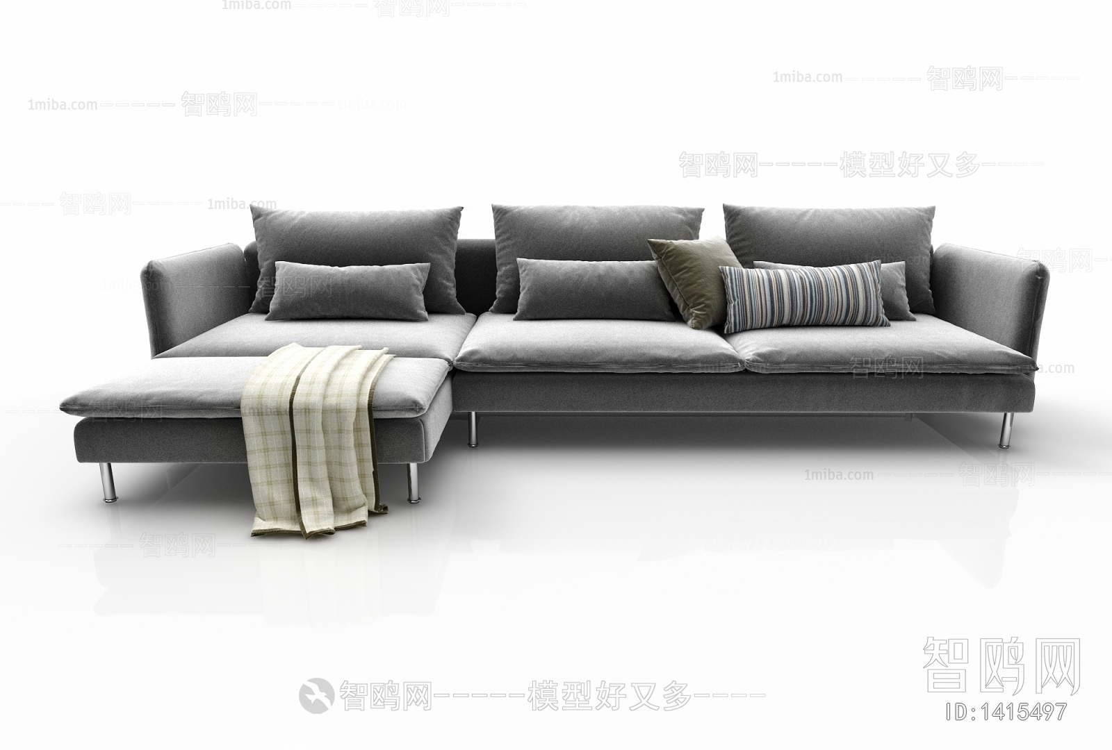 Modern Multi Person Sofa