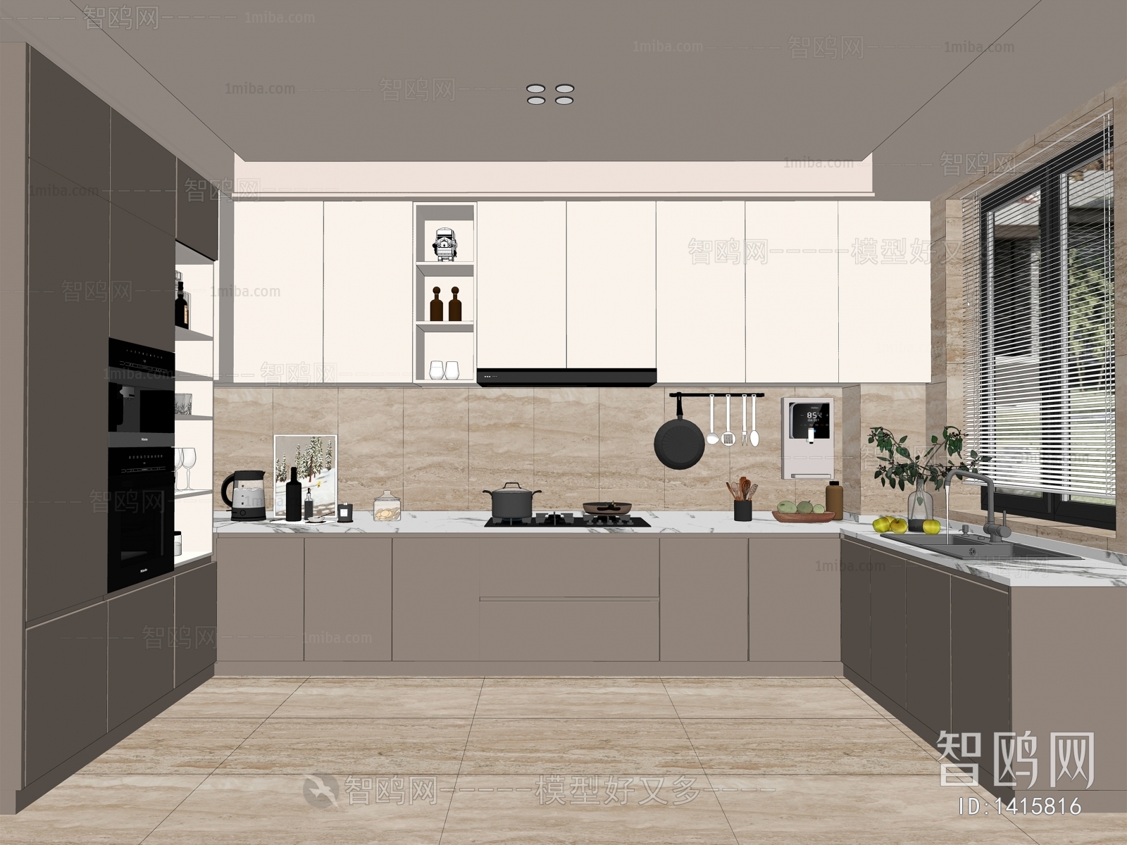 Modern The Kitchen