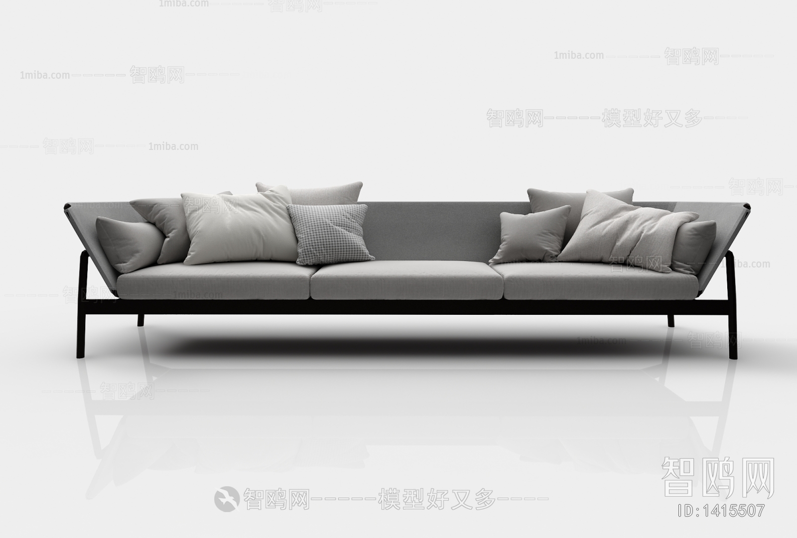 Modern Three-seat Sofa